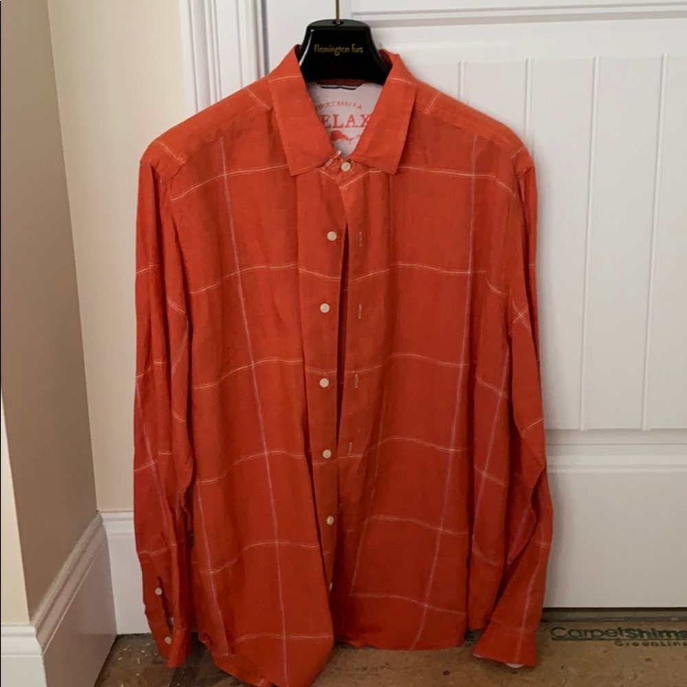 Tommy Bahama Linen Mens Shirt